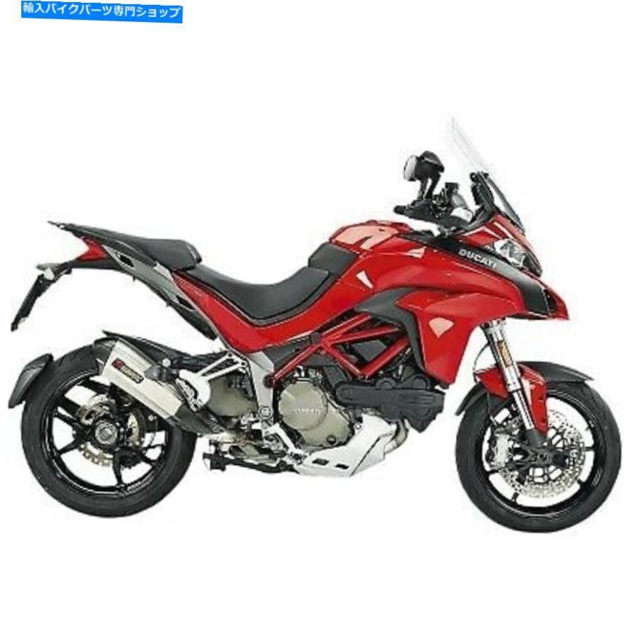 サイレンサー AKRAPOVIC - SD12SO7HHX2T - スリップオンライン排気、チタンマフラードゥカティマルチリスト Akrapovic - SD12SO7HHX2T - Slip-On Line