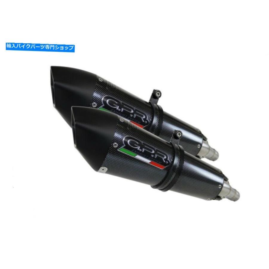 サイレンサー ヤマハYZF 1000 R1 2004-06 GPR GPEアンポピーダブルサイレンサーミッドフルライン Yamaha Yzf 1000 R1 2004-06 GPR Gpe Ann Poppy Doub