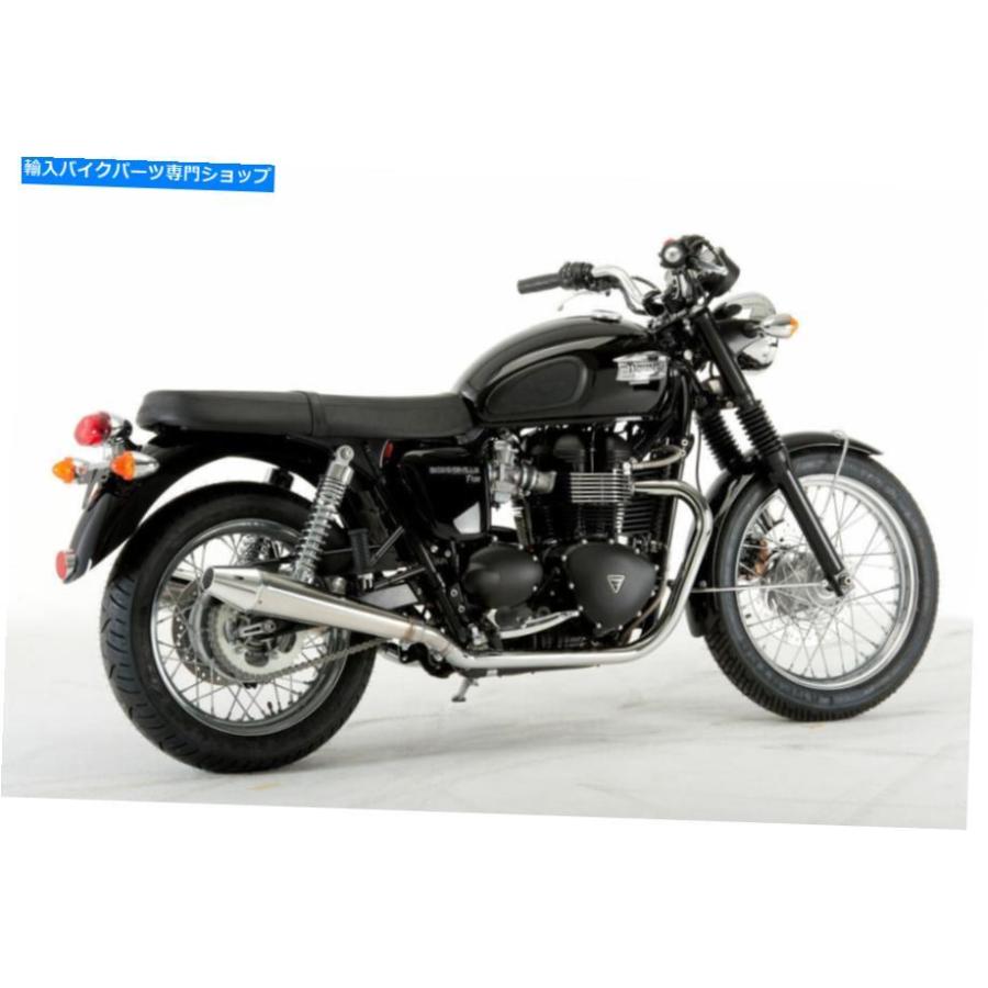 サイレンサー Triumph Bonneville SEツインQDエキゾーストスリッポンマックスコーンマフラーメガホンエンドキャップ TRIUMPH BONNEVILLE SE Twin QD E
