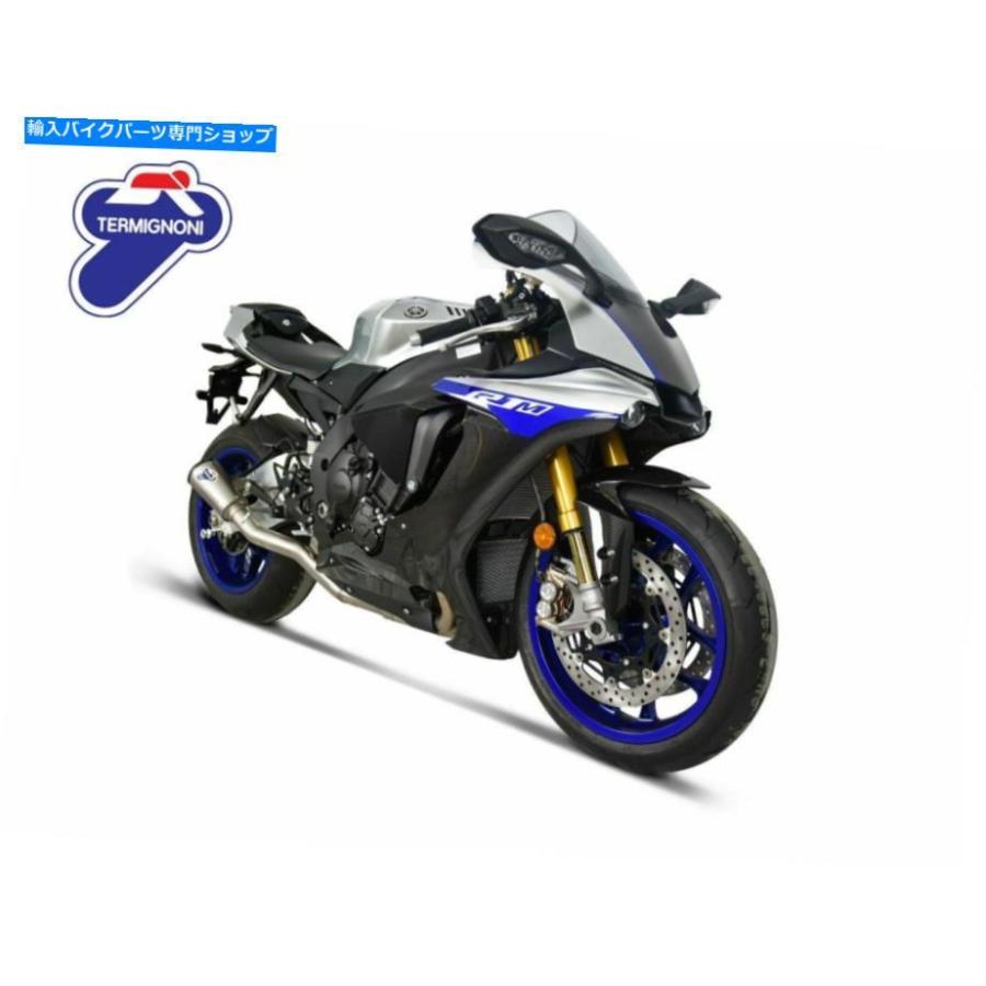 サイレンサー R1 2015-2020のためのTermignoni GP2R-RHT排気サイトナイム TERMIGNONI GP2R-RHT EXHAUST SILENCER TITANIUM FOR R1 2015-2020