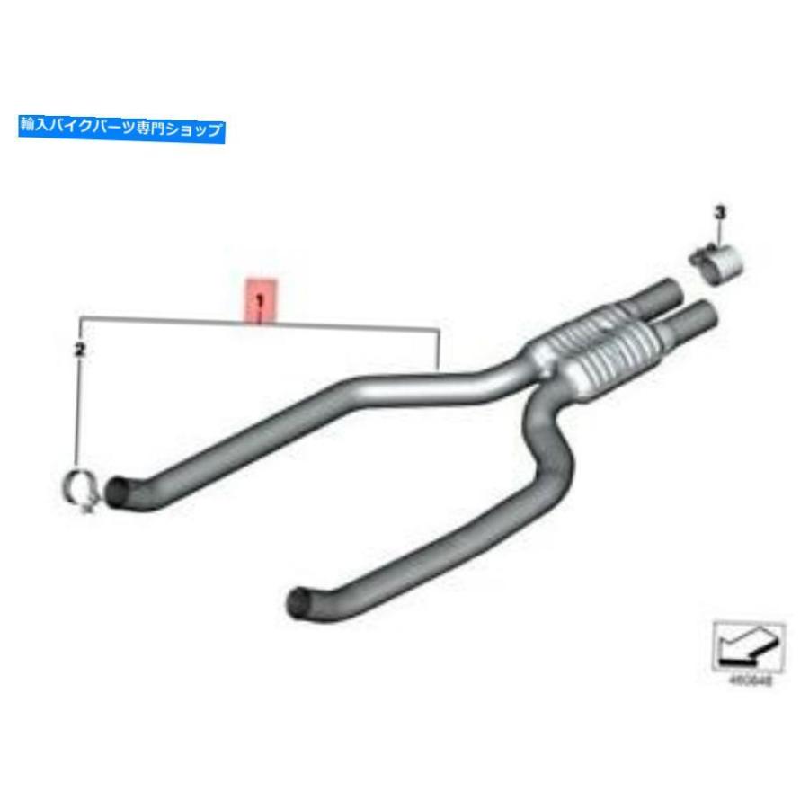 サイレンサー 本物のBMW G30 M550IXセダンフロントサイレンサー18308663574 Genuine BMW G30 M550iX Sedan Front Silencer 18308663574