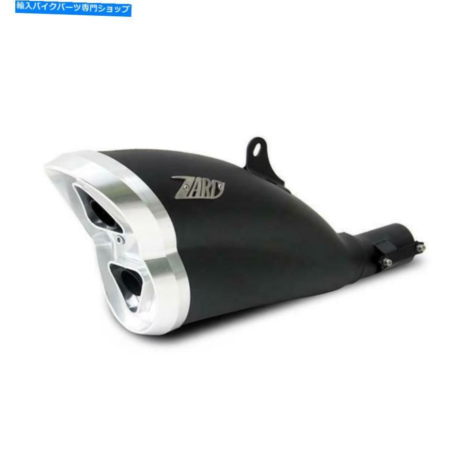 サイレンサー ステンレススチール製ブラックドゥカティDiavel 1200 2016のZard排気スリップ Zard Exhaust Slip On Stainless Steel Black Ducati Diav