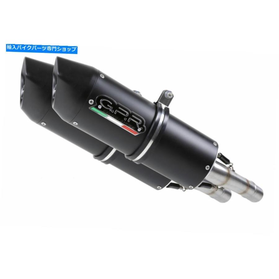 サイレンサー DUCATI ST2 1997-2003 GPRエキゾーストフローオレナロペア相同似スリップオン排気 Ducati St2 1997-2003 Gpr Exhaust Furore Nero Pair_1