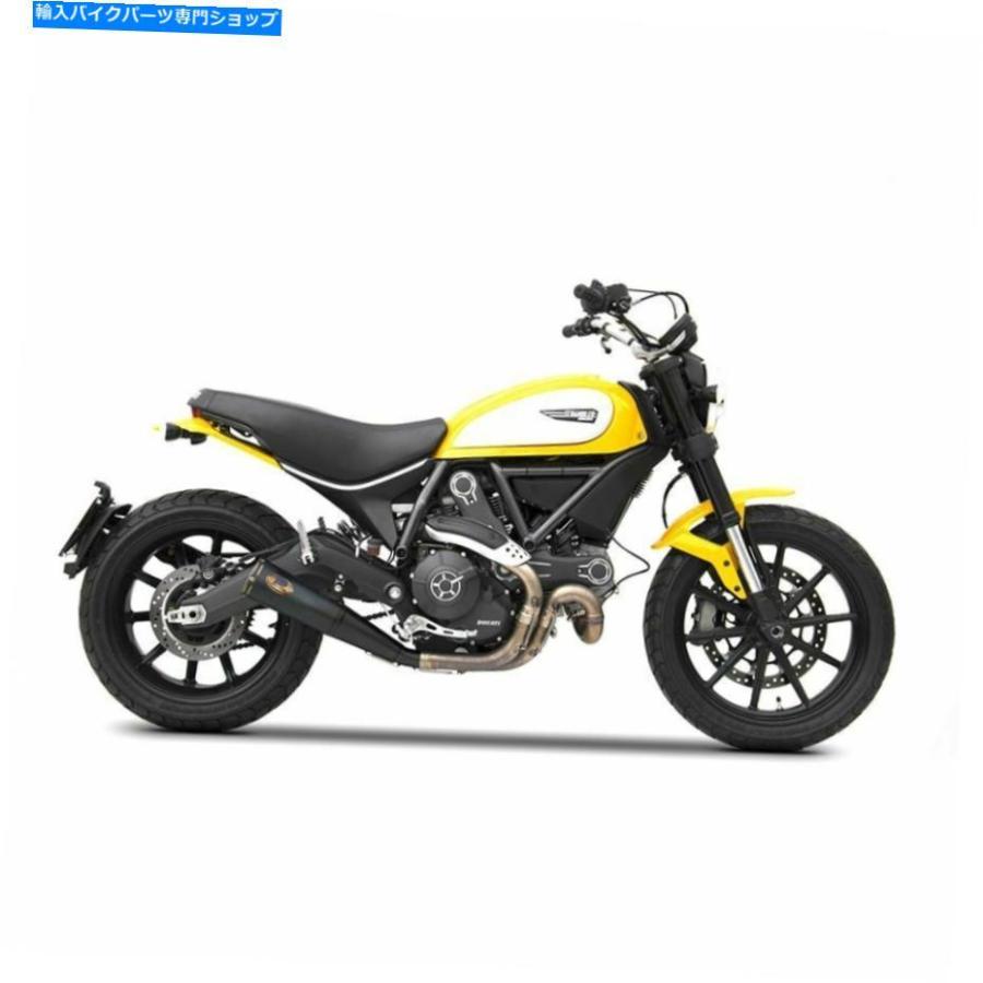 サイレンサー Zard Equistainステンレススリップオンドゥカティスクランブラのアイコン（800cc）2017-2021 Zard Exhaust Stainless Steel Slip-On Duc