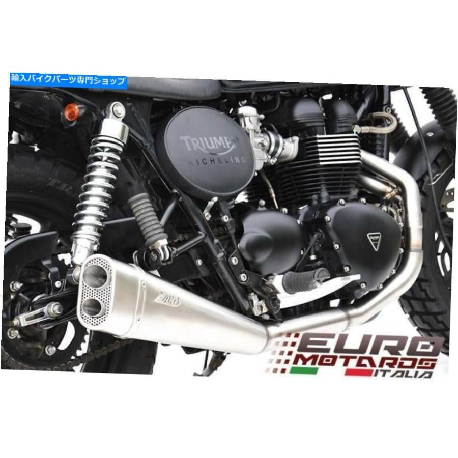 サイレンサー 勝利BonnevilleキャブレターモデルZard排気フルシステム+低短いサイレンサー Triumph Bonneville Carburetor Model Zard Exhaust Full S
