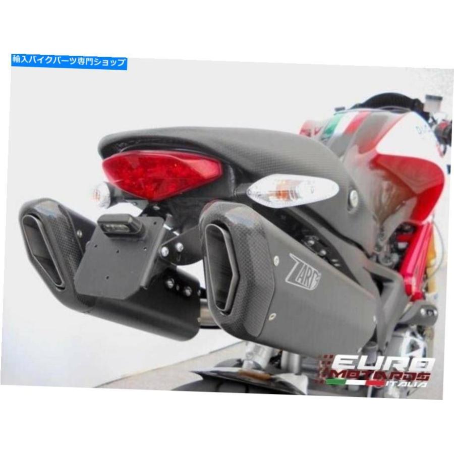 サイレンサー DUCATI MONSTER 696 796 1100 ZARD EXMENT PENTAサイレンサーブラック/ CARB CAPS + 2.5HP Ducati Monster 696 796 1100 Zard Exhaust P