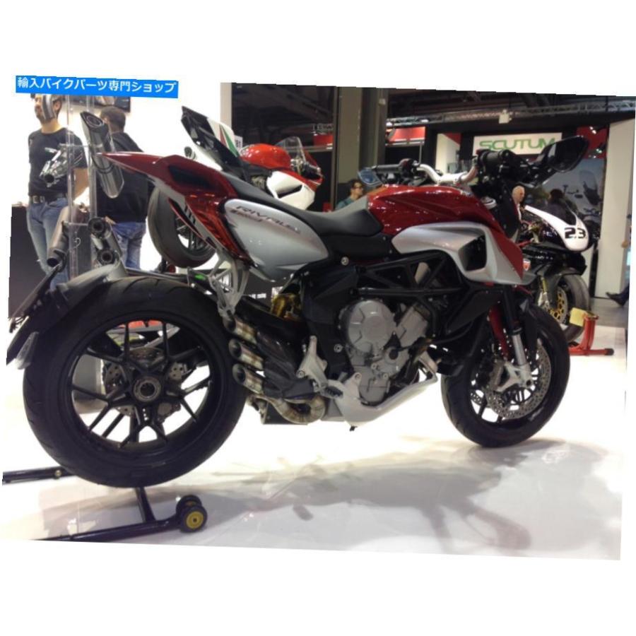 サイレンサー MV Agusta Rivale 800 Silmotor Easurable Snake Silencer Trepe Systemステンレススイス MV Agusta Rivale 800 Silmotor Exhaust Snake