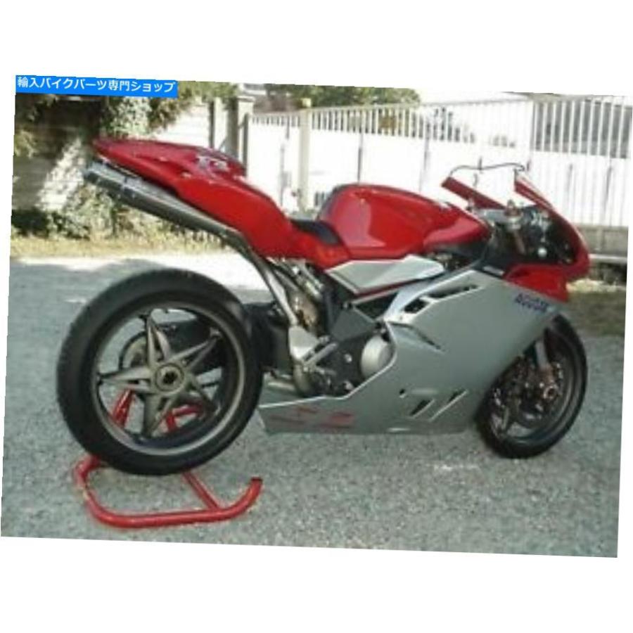 サイレンサー MV Agusta F4 750 1000 1999-2009シルモーター排気サイレンサーTitanuimスリッターレース MV Agusta F4 750 1000 1999-2009 Silmotor Ex
