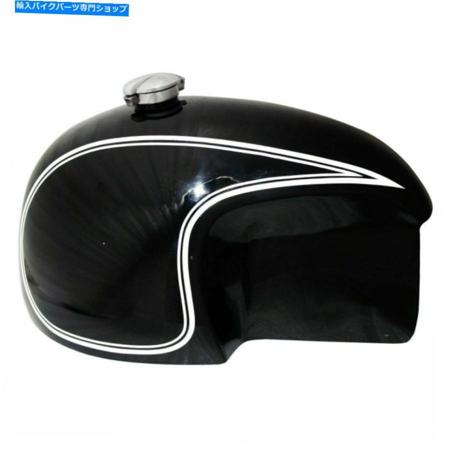 Gas Tank 燃料ガソリンガスタンクスチールキャップブラック塗装BMW Hoske Heinrich Fuel Petrol Gas