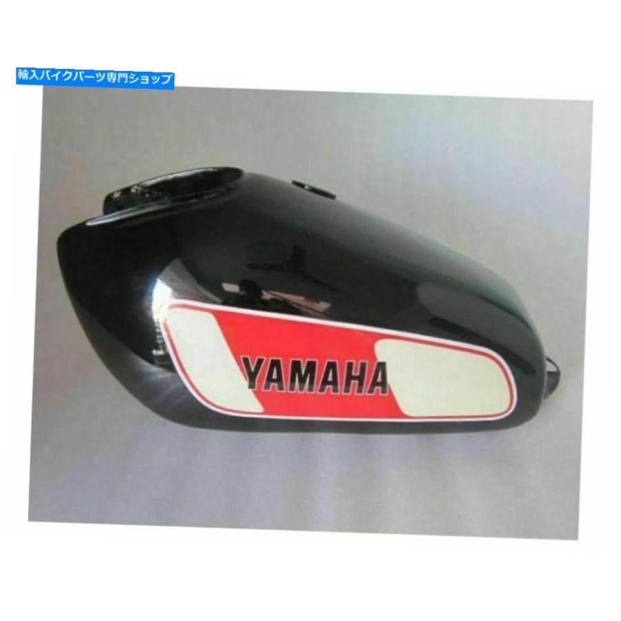 Gas Tank 燃料ガソリンガスタンクスチールブラック塗装ヤマハXT500 TT500 1977モデル Fuel Petrol Gas Tank Steel Black Painted Yamaha XT500 TT500｜reright-store