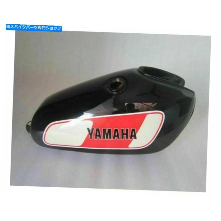 Gas Tank 燃料ガソリンガスタンクスチールブラック塗装ヤマハXT500
