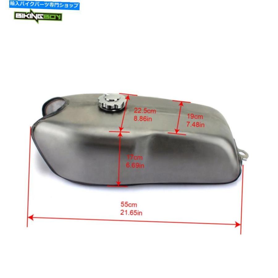 Gas Tank 川崎鈴木のためのホンダのためのガス燃料タンク9l 2.4 Galユニバーサルカフェレーサー Gas Fuel Tank 9L 2.4Gal Universal Cafe Racer for H