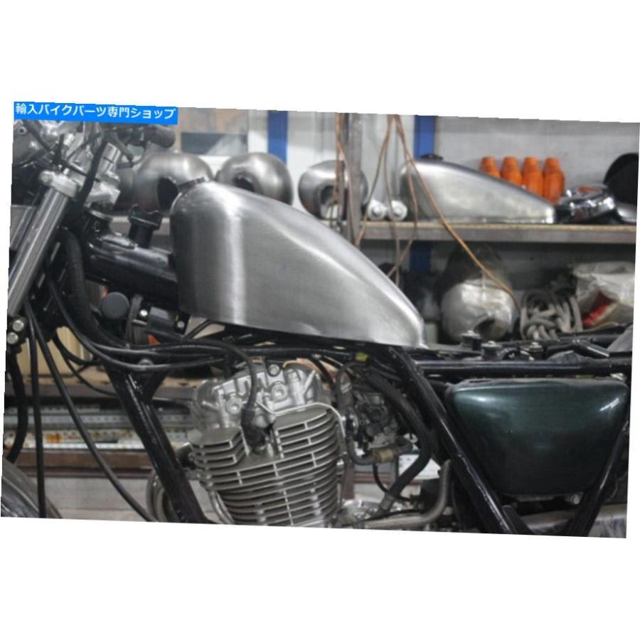 Gas Tank オイルキャップ付きヤマハSR400用オートバイ修飾ガソリンガス