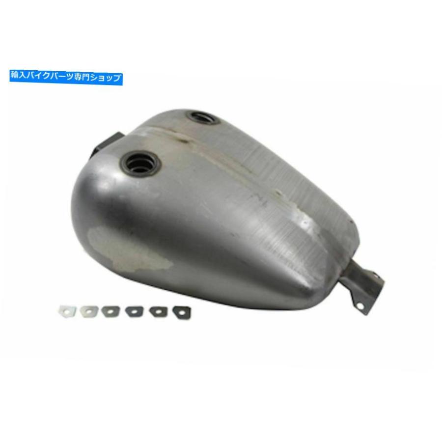 Gas Tank 滑らかな4ガロン脂肪ボブボブ付きデュアルキャップ Gas Tank 滑らかな4ガロン脂肪ボブボブ付きデュアルキャップ