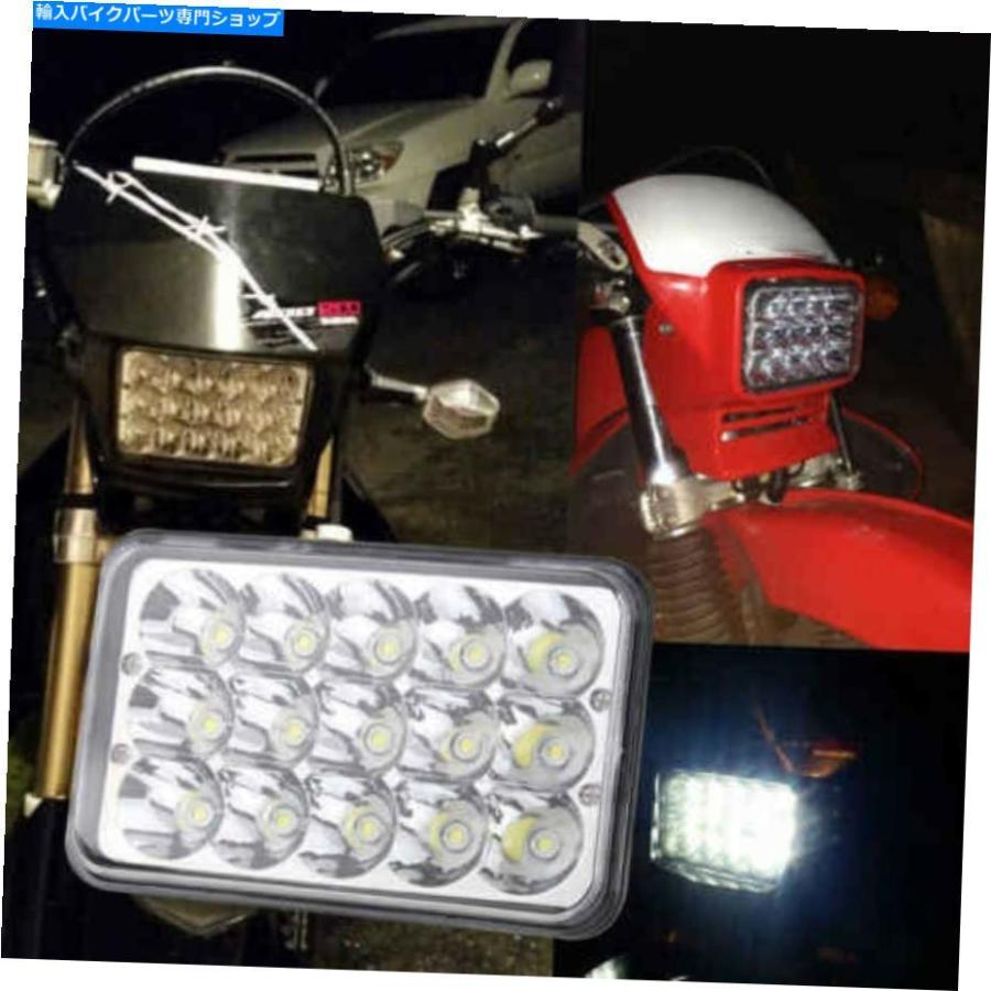 ヘッドライト ホンダXR250 XR400 XR650鈴木DRZ 4×6インチLED電球 ヘッドライト ホンダXR250 XR400 XR650鈴木DRZ 4×6インチLED電球