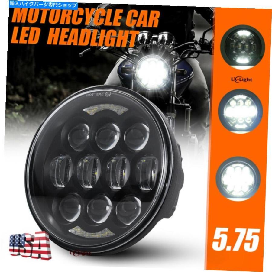 ハーレーダビッドソン純正LED ヘッドライト5.75インチ(5-34インチ)