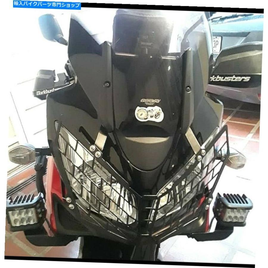 ヘッドライト スズキVSTROM DL 650 DL 100用ヘッドライトメッシュグリルプロテクターガード Headlight Mesh Grill Protector Guard for Suzuki Vstrom