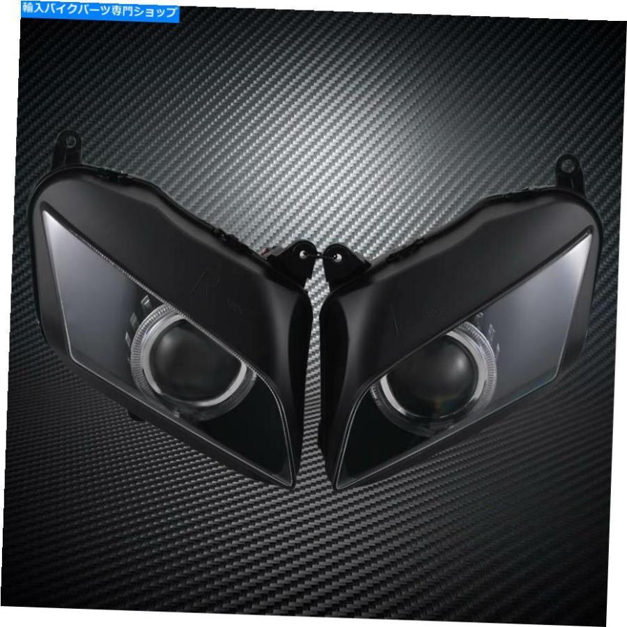 ヘッドライト アセンブリヘッドライト赤の悪魔の天使の目のプロジェクターHIDキットのためのHIDキットCBR600 07-12 Assembly Headlight Red Demon Angの画像