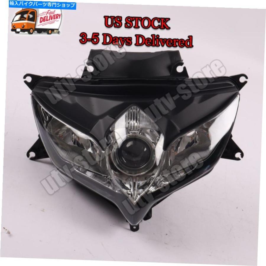 ヘッドライト Suzuki 2008-2010 GSXR600 / 750 K8 F008のためのMFフロントヘッドライトヘッドランプフィット MF Front Headlight Headlamp Fit for Su