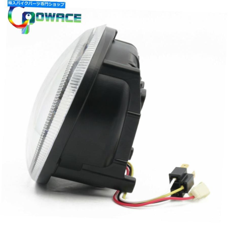 ヘッドライト Vespa GTS300のためのこんにちはローの黒LEDのヘッドライトアセンブリの交換 Black LED Headlight Assembly Replacement with Hi Low fo_2