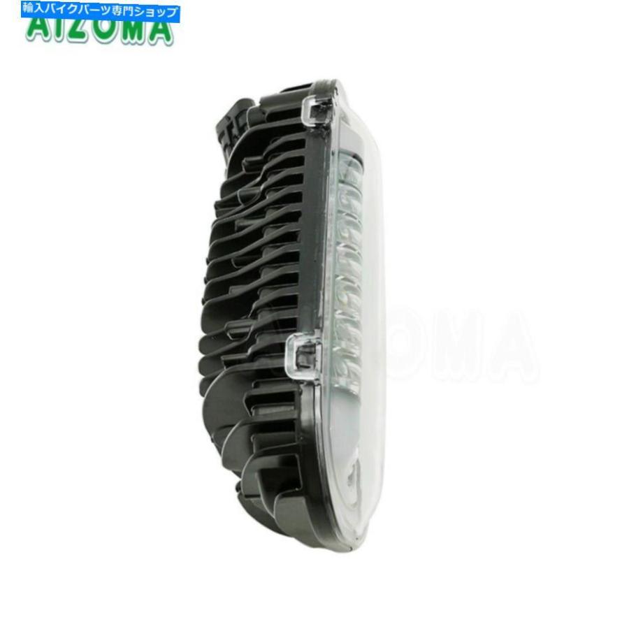ヘッドライト 9.8インチのオートバイLEDヘッドライト2018-2019脂肪ボブ 9.8 inch Motorcycle LED Headlight Hi/Lo Beam for Harley 2018-2019 Fat Bobの画像