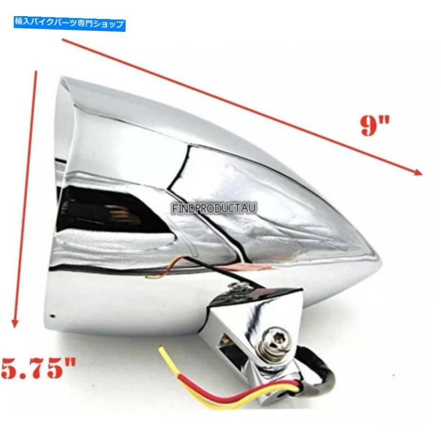 ヘッドライト 5 3/4 \" - LED DayMaker Bullet Headlight Harley Davidson（Chrome） 5 3/4\" - LED daymaker Bullet Headlight Harley Davidson (CHROMの画像