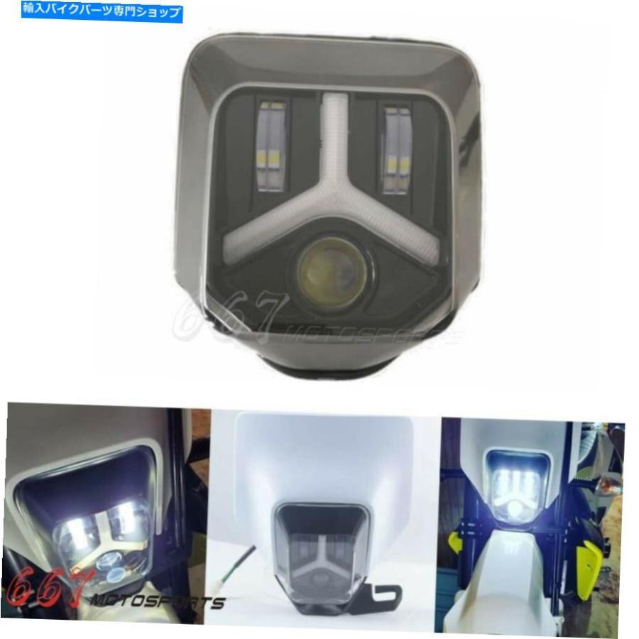 ヘッドライト FE 250/350/450 2017-20 TE 250 300用オートバイDRL LEDヘッドライトキット Motorcycle DRL LED Headlight Kit For FE 250/350/450 2017