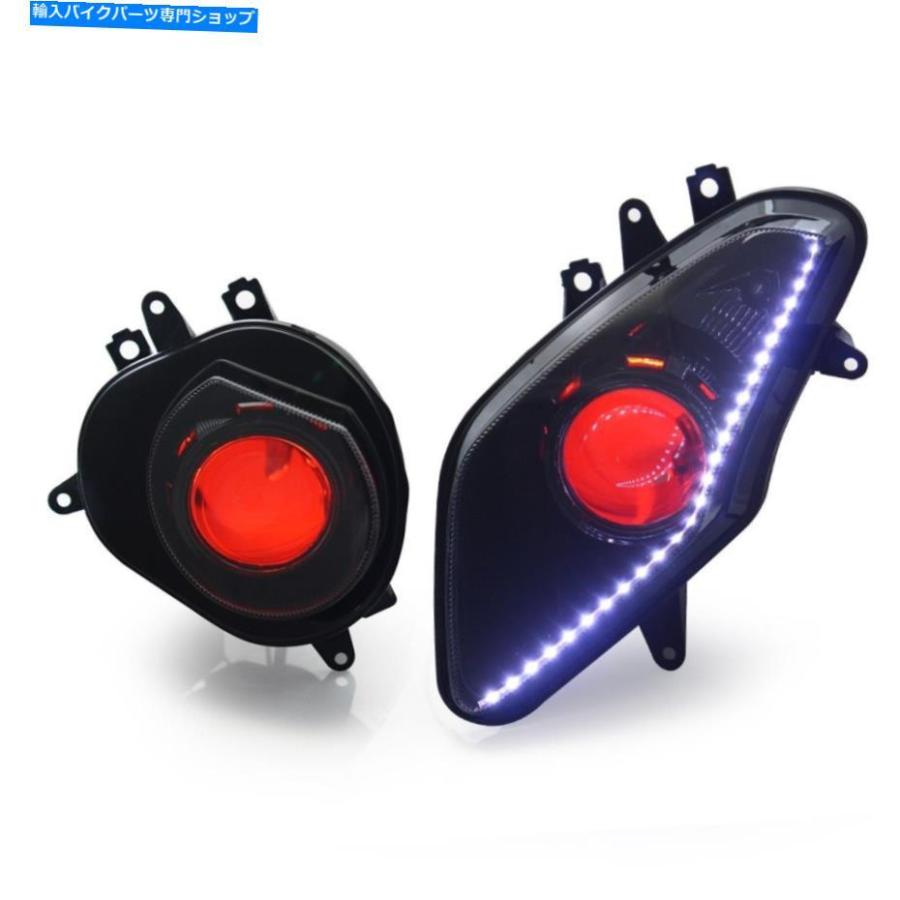 ヘッドライト BMW S1000RR 2009-2014のKT LEDヘッドライトアセンブリ KT LED Headlight Assembly for BMW S1000RR 2009-2014