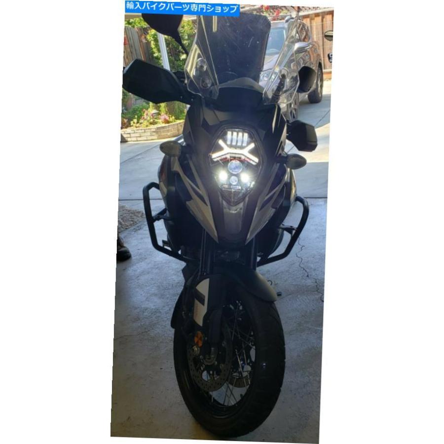 ヘッドライト LEDヘッドライト - スズキV-Strom 650/1000 .....邪悪なエイリアン！ LED Headlight - Suzuki V-Strom 650 / 1000 ..... WICKED ALIEN!
