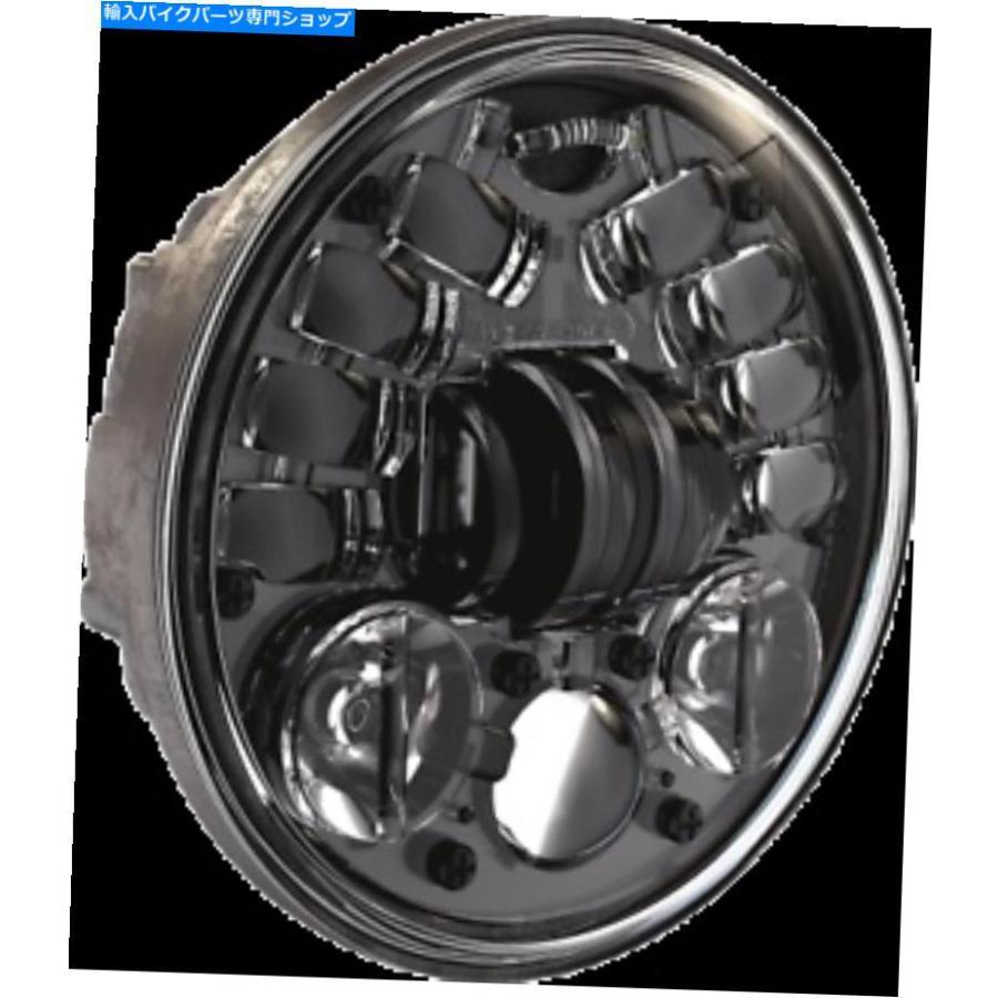 ヘッドライト jスピーカー555091 5 3/4 \"LED Adaptive 2ヘッドライトブラック J.W. SPEAKER 555091 5 3/4\"" LED Adaptive 2 Headlight Black"