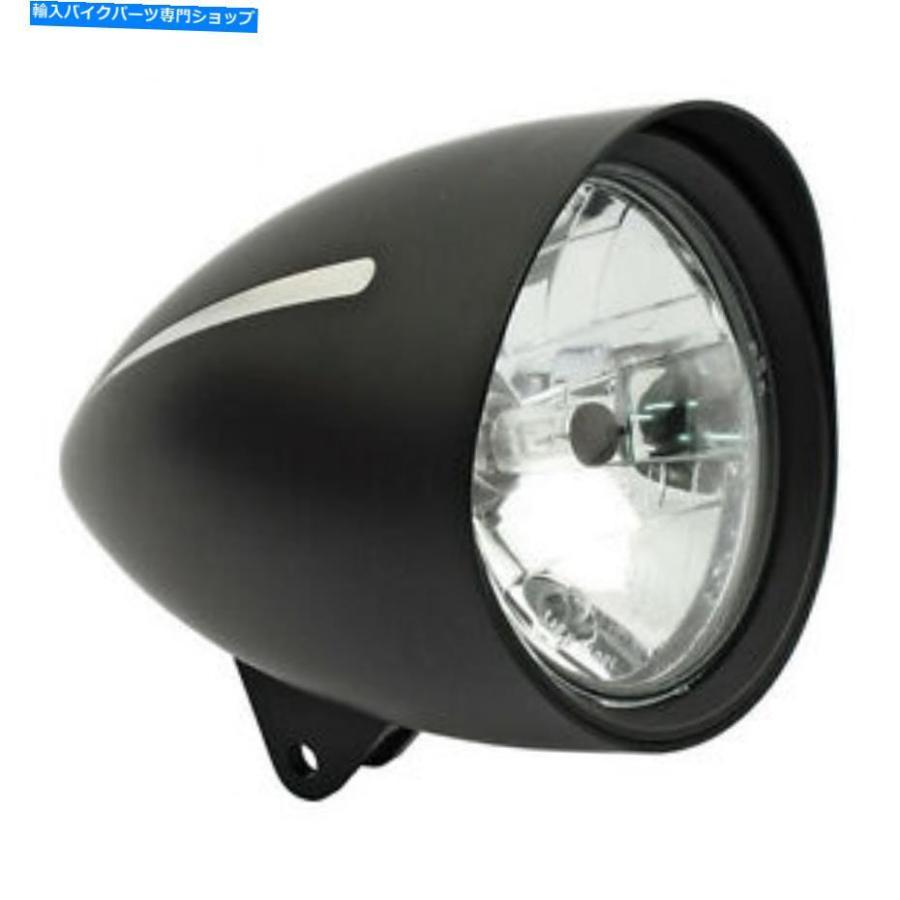 ヘッドライト Headlight Classic I 5 3/4 \"、Harley for Harley - E-CertifiedのDavidson Headlight Classic I 5 3/4 \"", Black For Harley - Davidson"
