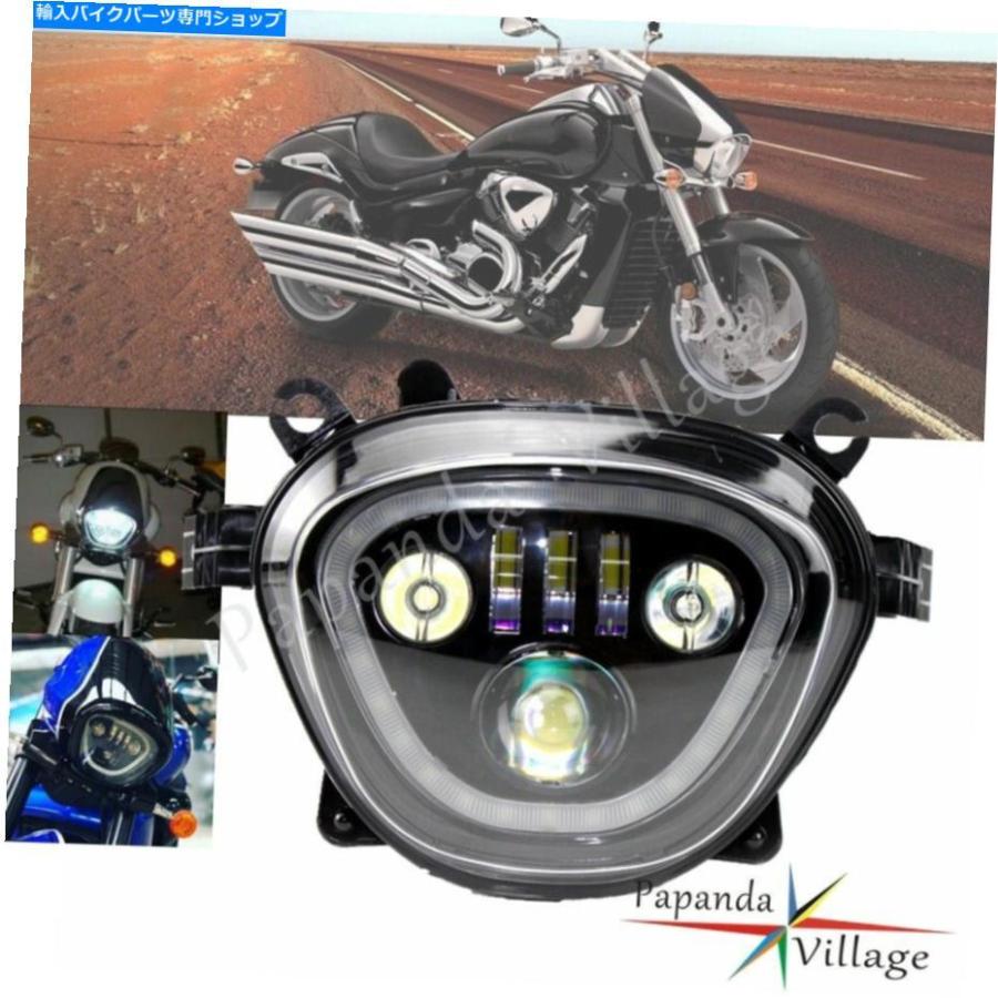 ヘッドライト 鈴木Boulevard M109R Intruder M90のためのDRLライトを実行しているLEDヘッドライトアセンブリ LED Headlight Assembly Running DRL Lig