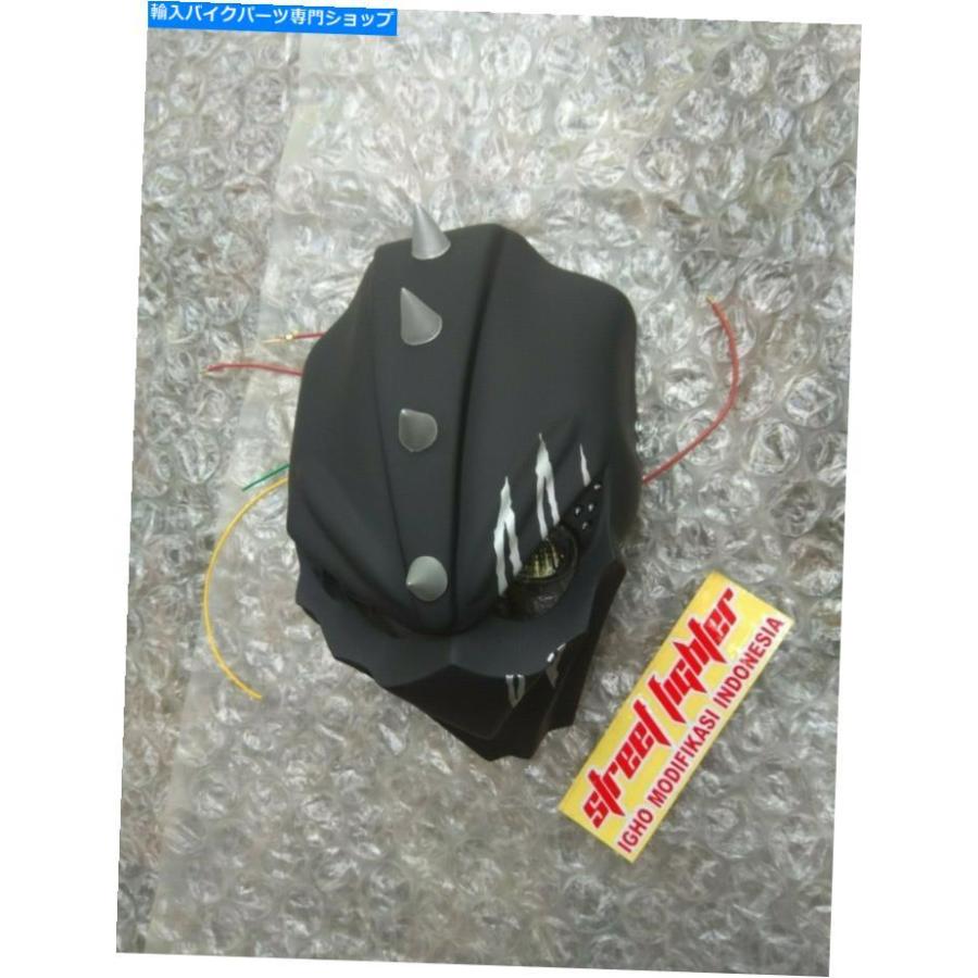 ヘッドライト ストリートファイターヘッドライトカスタムオートバイ