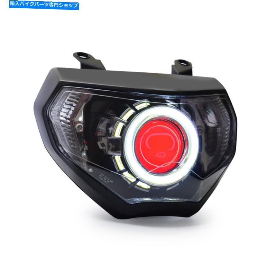 ヘッドライト ヤマハFZ09 MT09 2014 2015 2016 2016 2016 2014 2015 KT LED Headlight Assembly for Yamaha FZ09 MT09 2014 2015 2016 Red