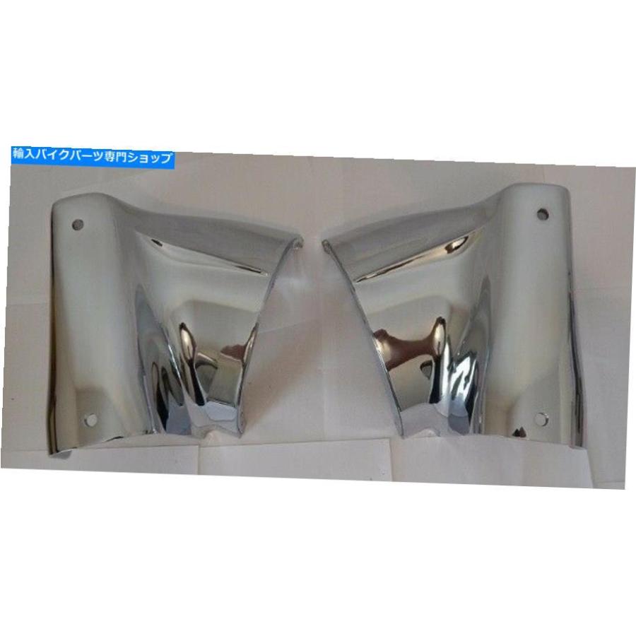 ヘッドライト ハーレーフリッドライトハウジングカバーセット1960-1984 Chrome 4-Speeds New Harley FL Headlight housing cover set 1960-1984 Chromの画像