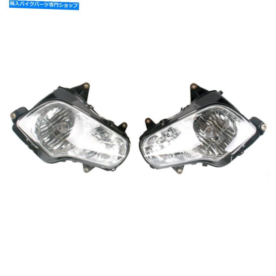 ヘッドライト ホンダゴールドウィングGL1800 GL1800 2001-2008用フロントヘッドライトヘッドランプクリアレンズ Front Headlight Head Lamp Clear Len_1