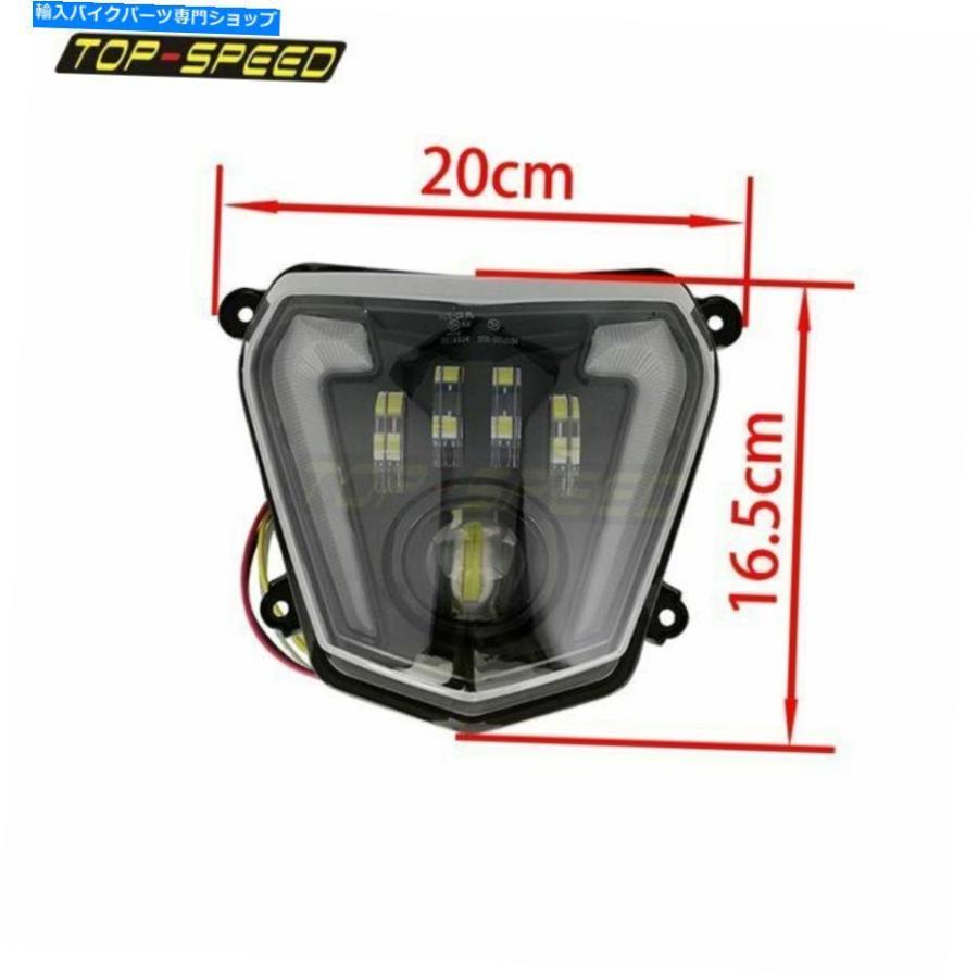 ヘッドライト 12V LED DRLヘッドライトヘッドランプアセンブリキット690 2012-19 690R 13-17 12V LED DRL Headlight Head Lamp Assembly Kit For 690の画像
