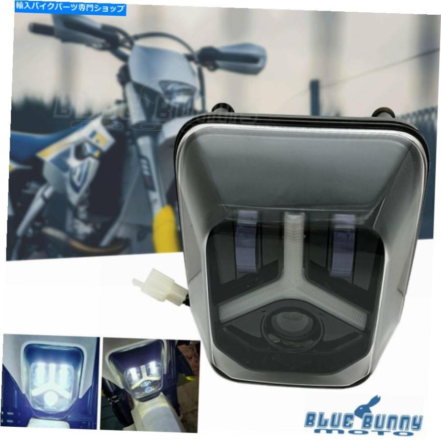 ヘッドライト MX Enduro Supermoto LEDヘッドライトW / DRL for fe te 250/350/450 17-20 MX Enduro Supermoto LED Headlight w/ DRL For FE TE 250/3