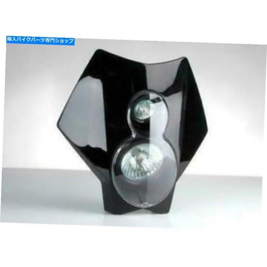 ヘッドライト TRAIL TECH X2 HIDヘッドライトブラックKTM 250 350 450 XCF-W XCW XC 36E2R-70 665-0123 Trail Tech X2 HID Headlight Black KTM 250 3