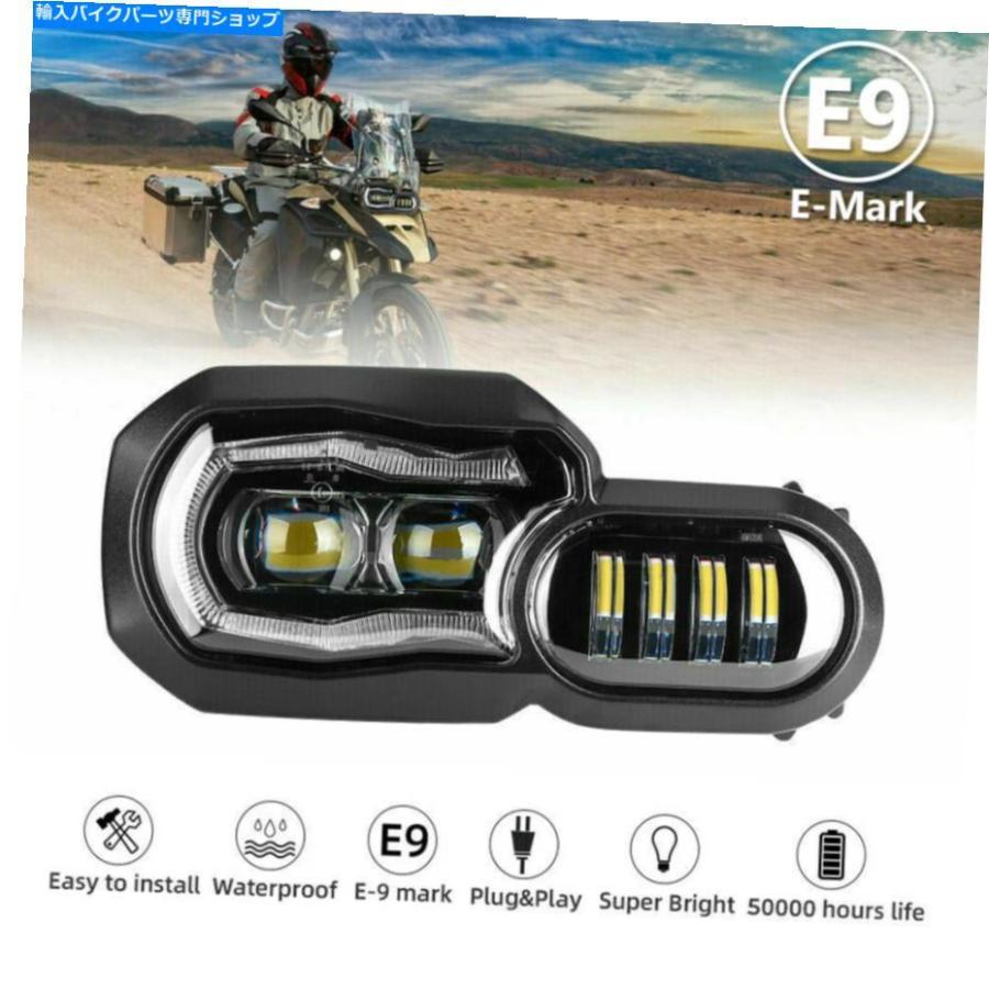 前照灯 BMW F800GS F 800 GS F650GS F700GS ADV F800R E9 LED Headlight Headlamp Front For BMW F800GS F 800 GS F650GS F700GS Adv F800R E9 その他ライト-車、バイク、自転車