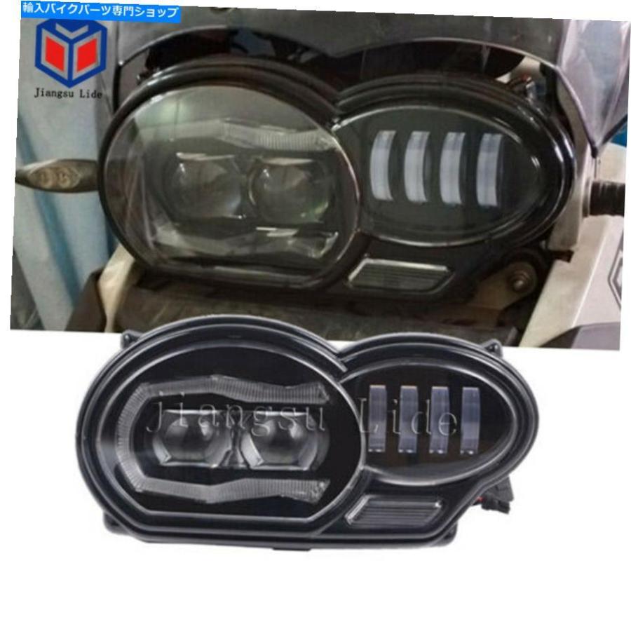 前照灯 BMW R1200GS R 1200 GS R1200GS LC 2004-2012の利益のLED前照灯（オイルクーラーフィット） LED Headlight for BMW R1200GS R 120 車、バイク、自転車-ライト、レンズ