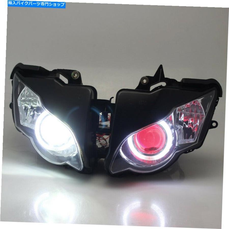 ヘッドライト ホットヘッドライトオートバイヘッドランプライトアセンブリ用ホンダ2008-2011 CBR1000RR Hot Headlight Motorcycle Head Lamp Light Asの画像