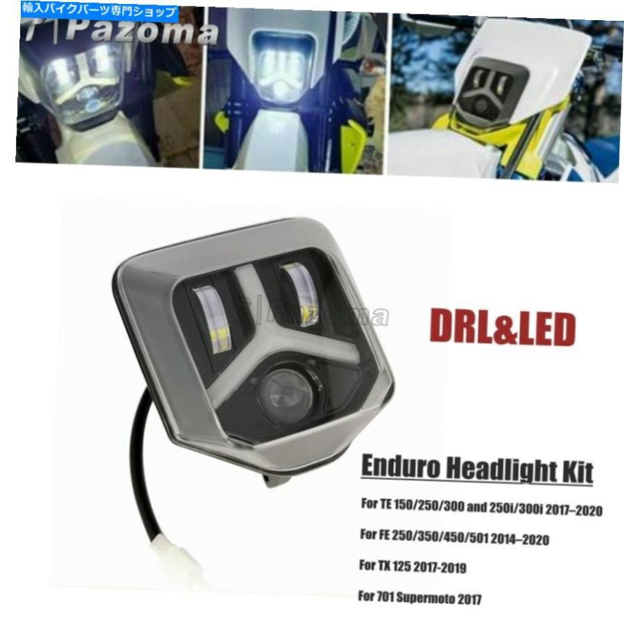 ヘッドライト FE250 FE350 FE450 TE250I Supermoto Headlampのための汚れ自転車Enduro LEDヘッドライト Dirt Bike Enduro LED Headlight For FE250 FE