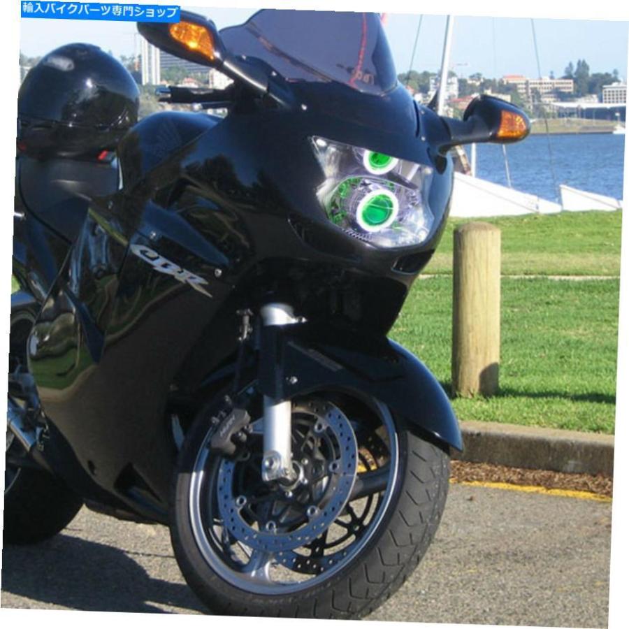 ヘッドライト Honda CBR1100XXブラックバード1999年2007ブルー用KT LED