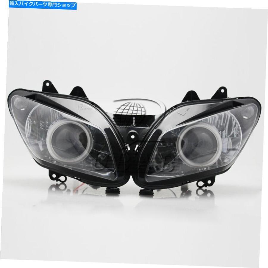 ヘッドライト ハローレッドアイアセンブリプロジェクターHIDヘッドライトYAMAHA YZF-R1 2002 2003 Halo Red Eyes Assembly Projector HID Headlight Fの画像