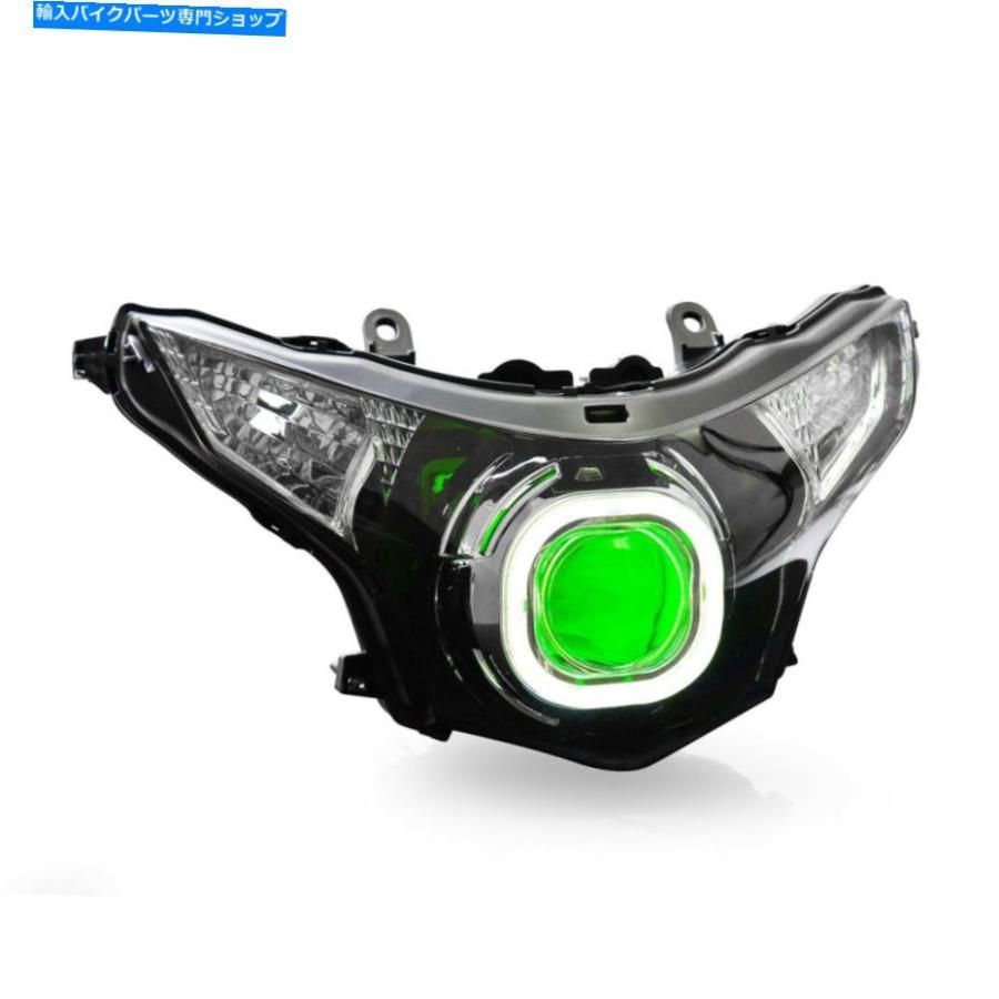 前照灯 KT LED Honda CBR250R 2011-2016 Green. KT LED Headlight for Honda CBR250R 2011-2016 Green ライト、レンズ-車、バイク、自転車