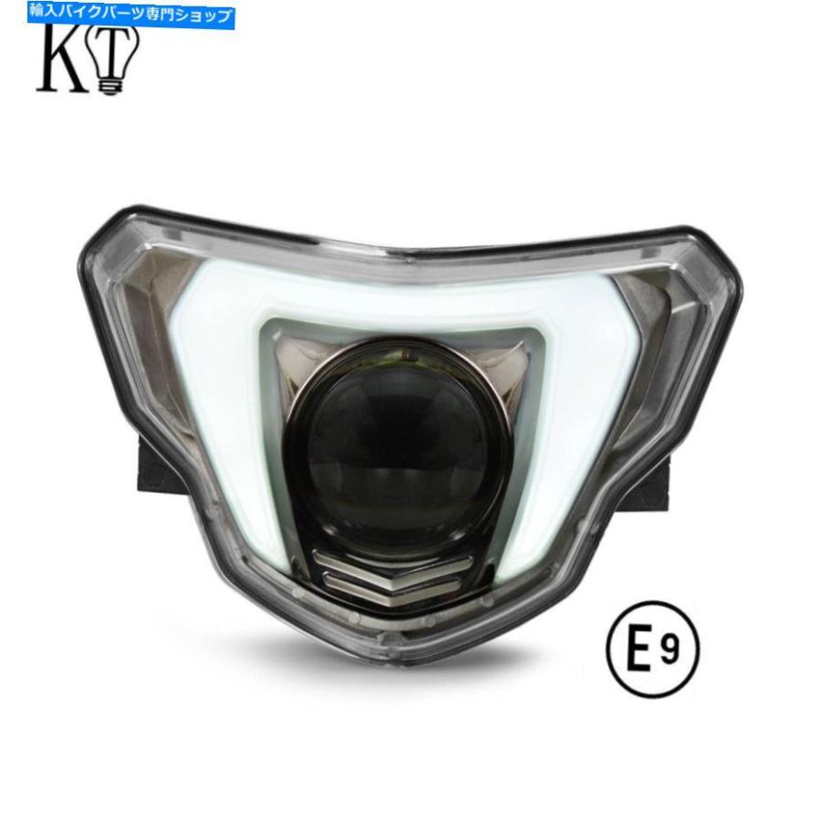 ヘッドライト BMW G310GS 2018+ホワイトLRLのためのEマーク承認されたKTフルLEDヘッドライトアセンブリ E-mark Approved KT full LED Headlight Assem