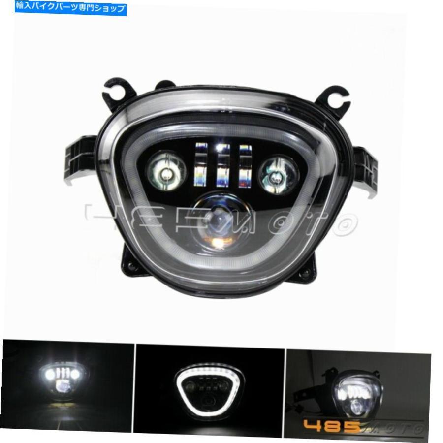 ヘッドライト 鈴木Boulevard VZR1800 M109RのためのLEDヘッドライトHI / LO夏時間のランニングライト LED Headlight Hi/Lo Daylight Running Light Fo