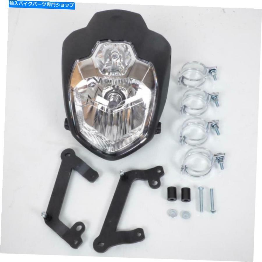 ヘッドライト オプティカルフロントファイバーオートバイYamaha 660 MT-03 2006ネックレスクローム47 Optical Front Highsider Motorcycle Yamaha 660