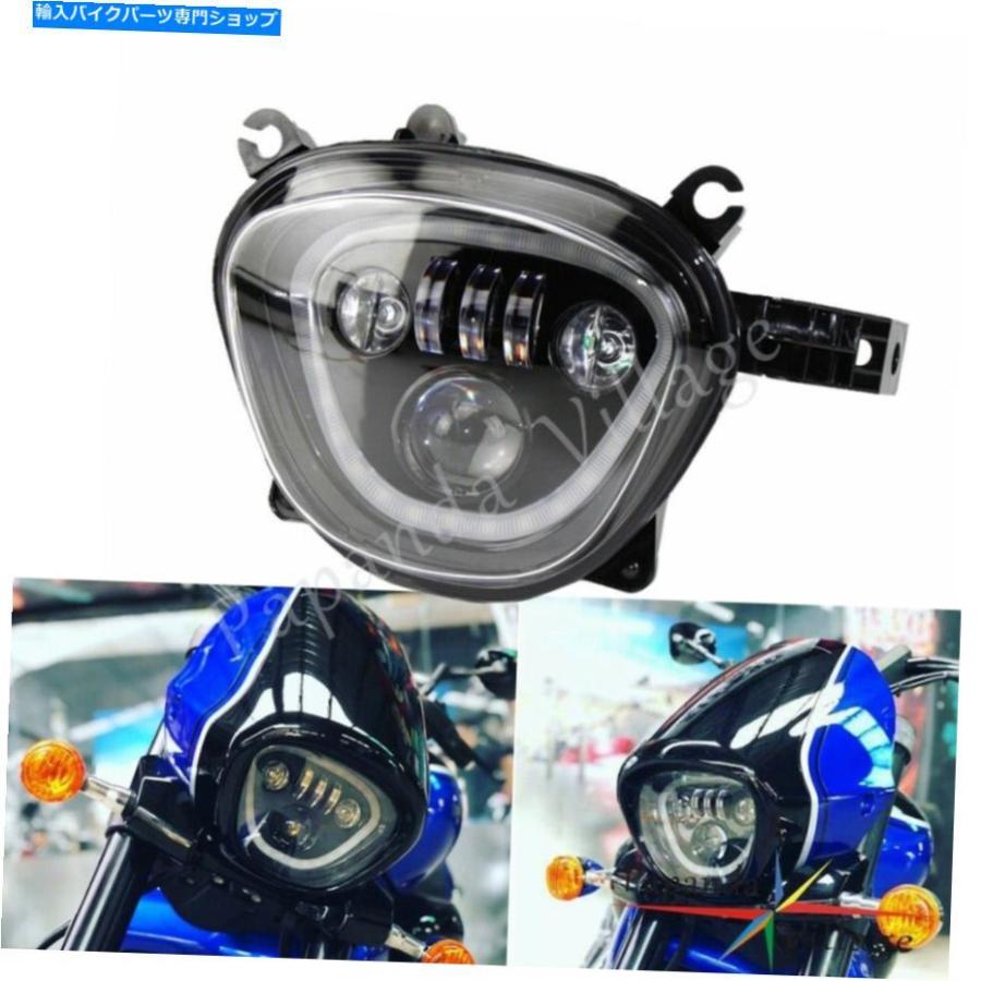 ヘッドライト Suzuki M109R VZR1800 M90 VZ1500 LEDヘッドライトHalo DRL HI / LOビームヘッドランプ For Suzuki M109R VZR1800 M90 VZ1500 LED Headl